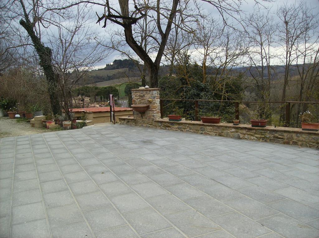 Ferienwohnung Il Vecchio Cipresso San Gimignano Exterior foto